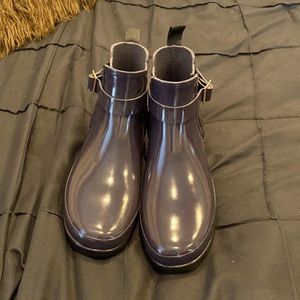Hunter ankle rain boots